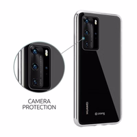 Crong Crystal Slim Cover - Huawei P40 dėklas (skaidrus)