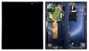 Ekranas Samsung F956 Z Fold6 5G su lietimui jautriu stikliuku (Inner) Navy originalus (used Grade A)