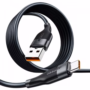 USB laidas Joyroom S-1060M12 juodas Type-C 100cm (iki 6A)