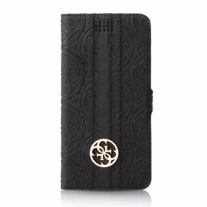 Guess 4G Heritage Book universalus XL dėklas 5.2" - 5.7" juodas