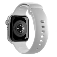 Puro Icon silikoninis dirželis Apple Watch 38/40/41 mm - baltas (2 vnt.)