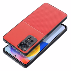 NOBLE dėklas telefonui XIAOMI Redmi Note 11 Pro / 11 Pro 5G raudonas