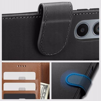 Tech-Protect Wallet dėklas Xiaomi Redmi 12C - juodas