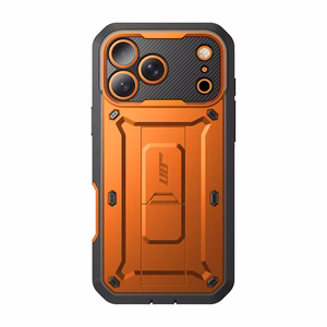 Supcase Unicorn Beetle Pro dėklas iPhone 17 Pro Max oranžinis
