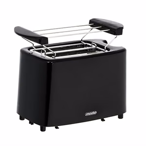 Mesko skrudintuvas MS 3220, galia 750 W, lizdų skaičius 2, korpuso medžiaga – plastikas, juodas