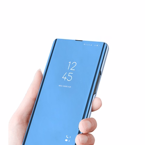 Dėklas telefonui Clear View Honor X7 / Honor Play 30 Plus flip dėklas juodas