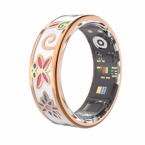Forever Smartring Botanical SR-101 rožinis auksas dydis 8