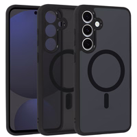 Pilnai matinis magnetinis dėklas SAMSUNG GALAXY S24 FE juodas