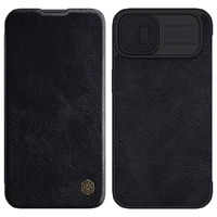 Dėklas Nillkin Qin Pro Leather Apple iPhone 14 Plus juodas