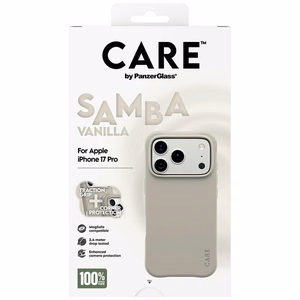 CARE by PanzerGlass Madingas Samba Magnetinis dėklas telefonui iPhone 17 Pro - Pilkas