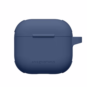 AmazingThing Omni dėklas ausinėms AirPods 4 – tamsiai mėlynas