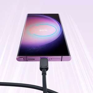 Joyroom Multi-Color Series A14 USB-A / USB-C 3A кабель 1.2 m - чёрный