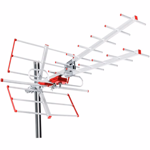 Maclean MCTV-855A – televizijos antena, lauko kryptinė antena, Full HD, DVB-T/T2 H.265 HEVC