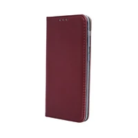 Smart Magnetic case for iPhone 17 Pro Max 6,9" burgundy