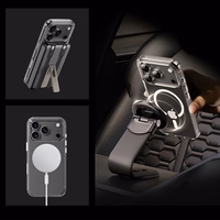 Rock Crystal Shield Series Magnetic Dėklas for Iphone 17 skaidrus