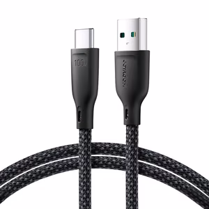 USB Кабель Joyroom "SA34-AC6" чёрный "Type-C" 100см (до 100W)