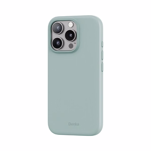 Benks magnetinis Vita Pro silikoninis dėklas telefonui, skirtas Iphone 16 Pro, žalias