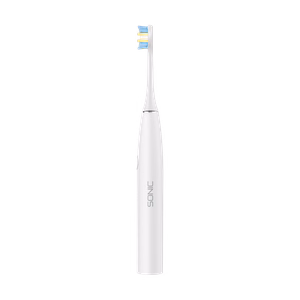 TEESA SONIC 2 garsinis dantų šepetėlis, baltas, 5 režimai, kelioninis dėklas, USB-C