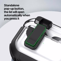 Dėklas Dux Ducis PECN Apple AirPods 4 juodas