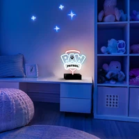 Neon LED on a stand Paw Patrol - Logo OW-120146