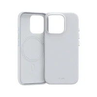 Benks magnetinis Vita Pro silikoninis dėklas telefonui, skirtas Iphone 16 Pro Max, pilkas