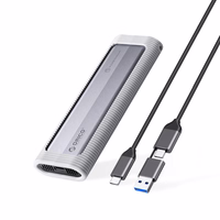 Orico AXM2F-V1 M.2 NGFF USB-C 5Gb/s diskų įrenginys - pilkas