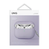 Uniq Lino silikoninis dėklas AirPods Pro 2 - violetinis