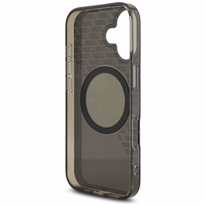 AMG Nauble Layer permatomas dūminis MagSafe dėklas iPhone 17 - juodas
