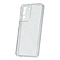 Shine dėklas telefonui Samsung Galaxy S21 FE skaidrus