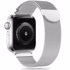 TECH-PROTECT MILANESEBAND APPLE WATCH 4 / 5 / 6 / 7 / 8 / 9 / SE (38 / 40 / 41 MM) sidabrinis