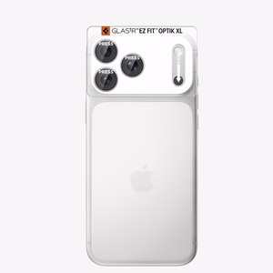 Spigen Optik Pro XL GLAS.TR EZ FIT grūdintas stiklas, skirtas iPhone 18 Pro Max, sidabrinis