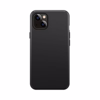 XQISIT NP SILIKONINIS DĖKLAS ANTI BAC MAGSAFE FOR IPHONE 14 JUODAS