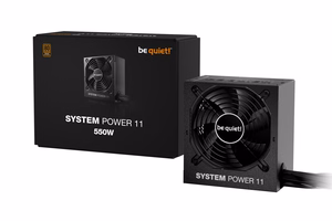 be quiet! System Power 11 550W maitinimo blokas 20+4 pin ATX ATX Juoda