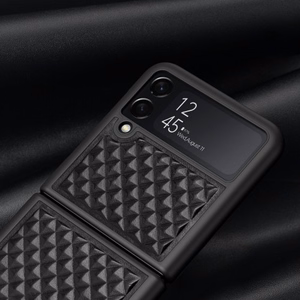Dėklas Dux Ducis Venice skirtas Samsung F711 Z Flip3 juodas