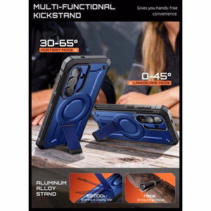 "Supcase Unicorn Beetle Pro Mag MagSafe" 2 komplektų dėklas "Samsung Galaxy S26" - tamsiai mėlynas ir juodas