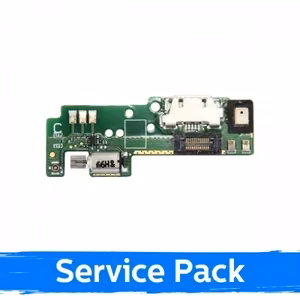 Charging Port Compatible With Sony Xperia E5 F3311 with Flex / Plata (Service Pack)