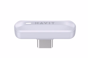 Havit TW970 - TWS belaidės ausinės į ausis (baltos spalvos)