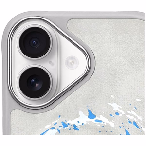 Nimmy Pantera Magnetinis dėklas telefonui iPhone 16 - šviesiai pilkas