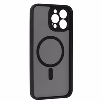 Pilnas matinės Mag dangtis telefonui Iphone 13 Pro Max - juodas
