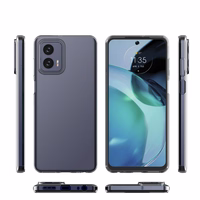 Itin plonas 0.5mm dėklas Motorola Moto G73 5G plonas permatomas dangtelis