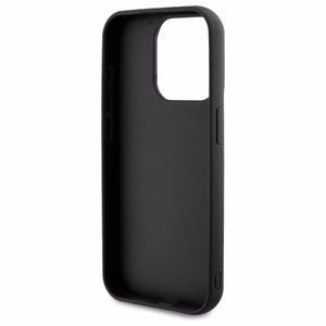 Karl Lagerfeld 3D Guminis Parašas dėklas telefonui iPhone 15 Pro Max - juodas