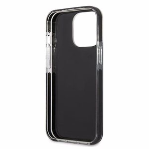 Dėklas telefonui Karl Lagerfeld Karl&Choupette Head Case iPhone 13 Pro / iPhone 13 - juodas
