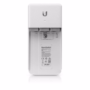 Ubiquiti NanoSwitch Gigabit Ethernet (10/100/1000) maitinimas per Ethernet (PoE) baltas