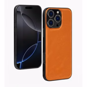 Telefono dėklas X-Level „Earl III Collection“ skirtas Apple iPhone 17 oranžinis
