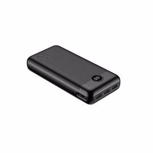 VEGER Išorinė baterija 30000 mAh PD QC3.0 3A 20W L30 (W3008PD) juoda