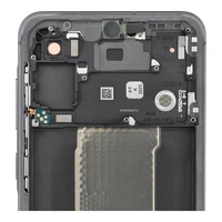 ServicePack LCD Ekranas SAMSUNG A56 5G A566B - grafitas GH82-36829A