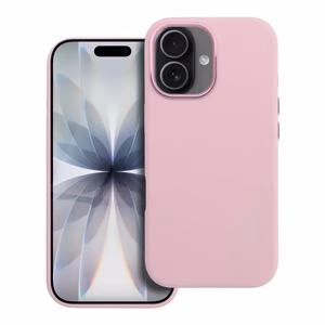 Dėklas telefonui iPhone 17 Forcell F-Protect Frame Premium suderinamas su Magsafe rožinis