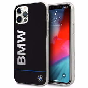 BMW Hardcase Signature Printed Logo Case for iPhone 12 / 12 Pro - Black