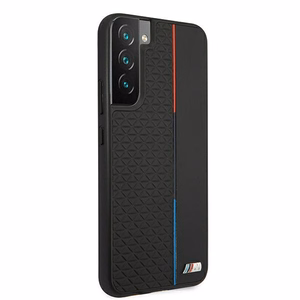 BMW M Collection Triangles dėklas Samsung Galaxy S22+ - juodas