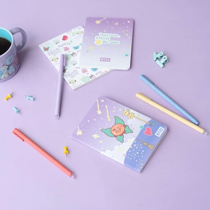 BT21 SHOOKY A6 užrašų knygelių rinkinys, 3 vnt.